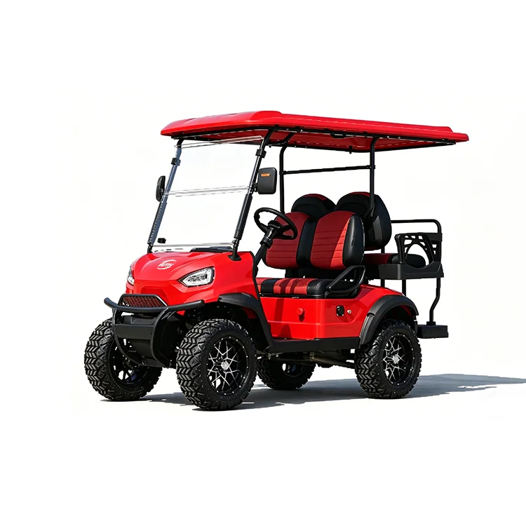 Customized electric golf cart featured model