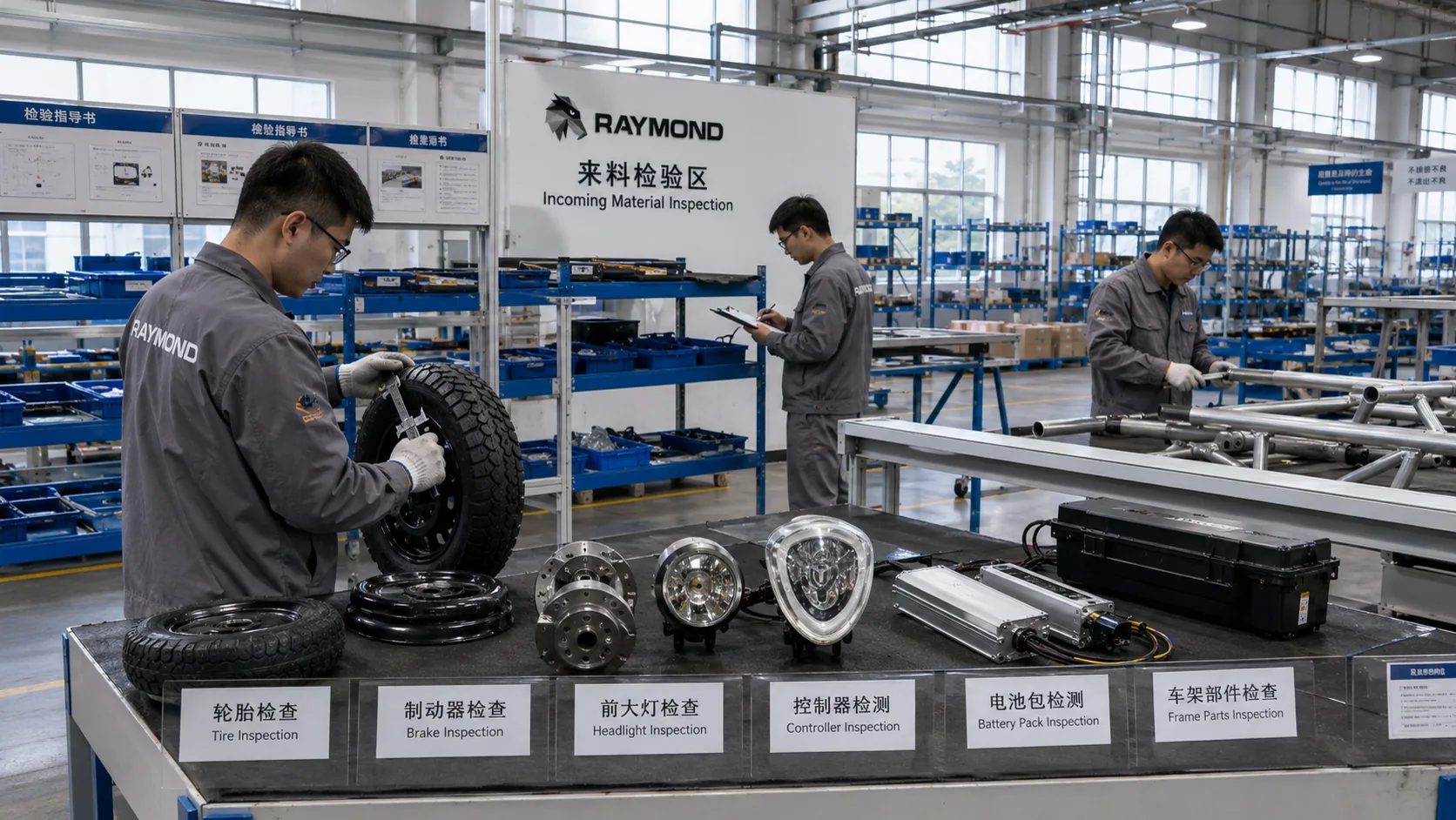 Incoming parts inspection