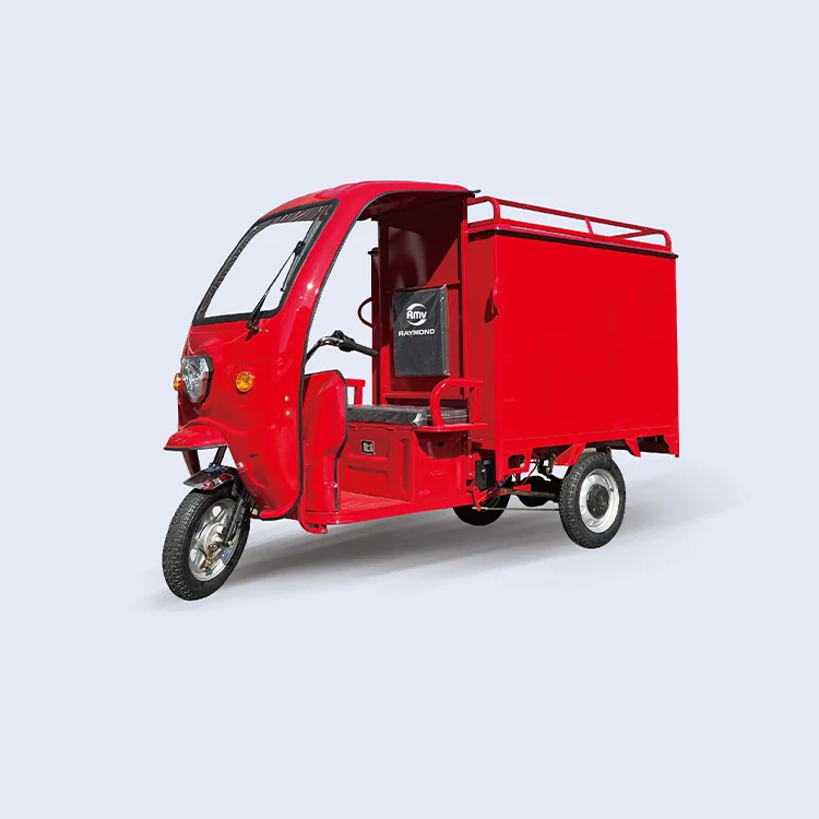 Enclosed electric cargo vehicle model