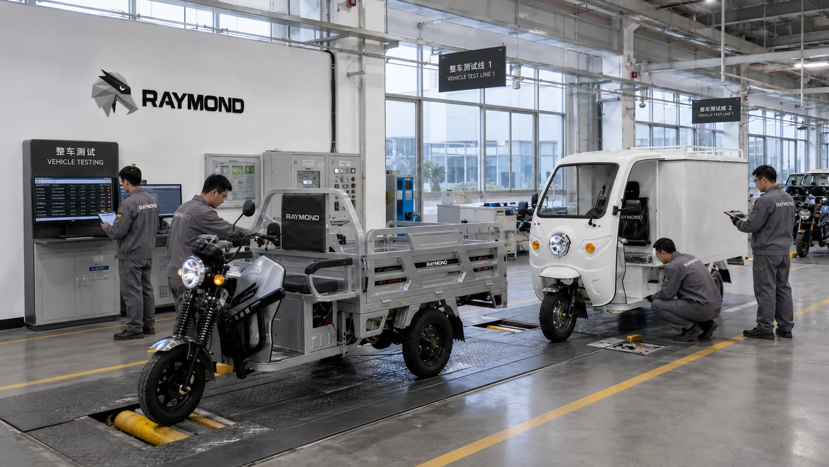 Final vehicle testing